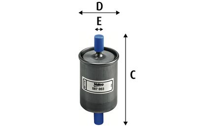 FILTRU COMBUSTIBIL VALEO 587003 0