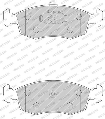 SET PLACUTE FRANA FRANA DISC FERODO FDB4735 1