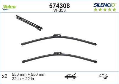 LAMELA STERGATOR VALEO 574308