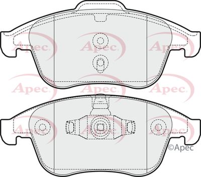 Brake Pad Set APEC PAD1713