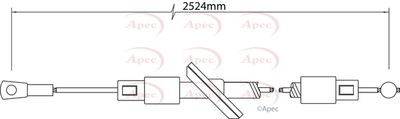 Cable Pull, parking brake APEC CAB1290