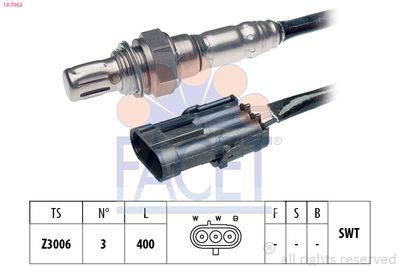 Sonda lambda FACET 10.7062