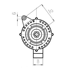 GENERATOR / ALTERNATOR HC-Cargo F032116808 2