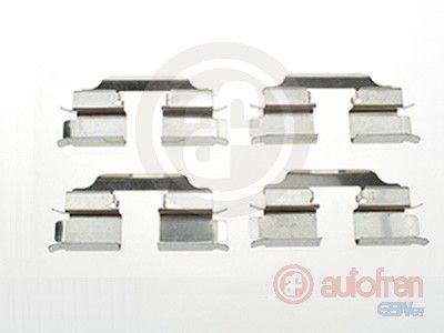 priedų komplektas, diskinių stabdžių trinkelės D42787A AUTOFREN SEINSA