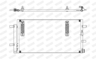 CONDENSATOR CLIMATIZARE WALKER WCD00163 7