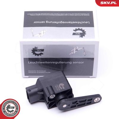 Jutiklis, žibintų diapazono reguliavimas