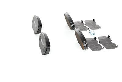 BREMSBELAGSATZ SCHEIBENBREMSE ATE 13046058572 19