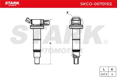 запалителна бобина STARK SKCO-0070102