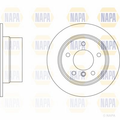 Brake Disc NAPA NBD5880