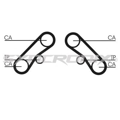 SY1074N SYNCRONIX Зубчатый ремень