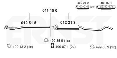MITTELSCHALLDäMPFER