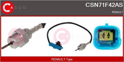 SENZOR TEMPERATURA GAZE EVACUARE