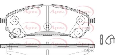 Brake Pad Set APEC PAD2342