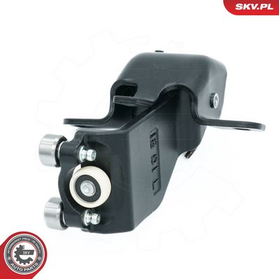 Ritinėlio kreiptuvas, atstumiamos durys