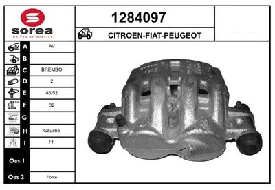 BREMSSATTEL SNRA 1284097