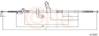 CABLU FRANA DE PARCARE COFLE 92171557