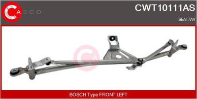 Система тяг и рычагов привода стеклоочистителя CASCO CWT10111AS для SEAT INCA