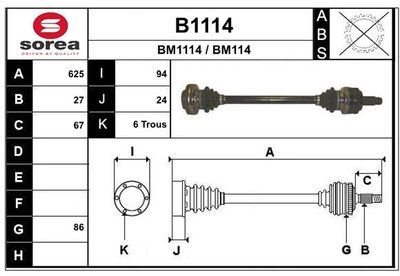 PLANETARA SNRA B1114