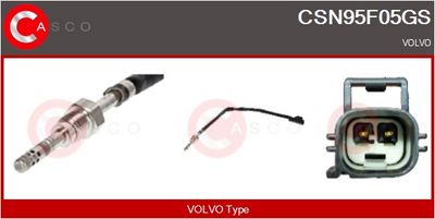SENZOR TEMPERATURA GAZE EVACUARE CASCO CSN95F05GS