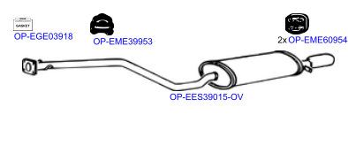 Изпускателна система OPTIMAL OP-EXSPO016