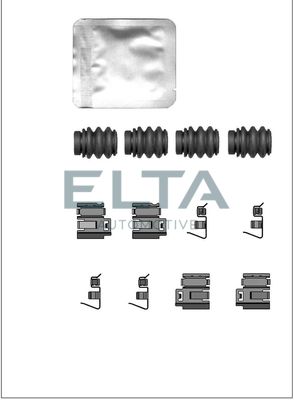 Комплектующие, колодки дискового тормоза ELTA AUTOMOTIVE EA8923 для JAGUAR F-TYPE