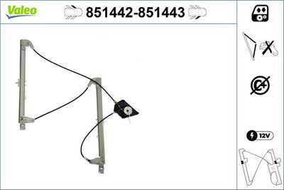 FENSTERHEBER VALEO 851443
