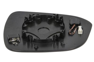 Zijspiegel glas Links (in reliëf, met verwarming, assistent rijstrookverandering) past: NISSAN JUKE F16, QASHQAI III J12, ROGUE III 01.19-