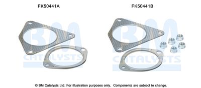 Zestaw montażowy, rura wydechowa BM CATALYSTS FK50441