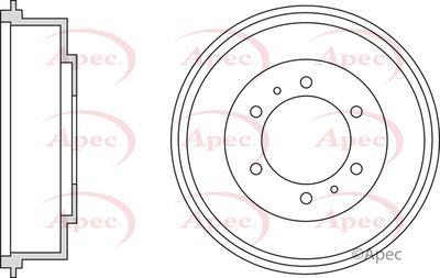 Brake Drum APEC DRM9951