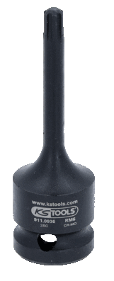 Ks Tools - Rázový bit dlhý RIBE 1/2" M6