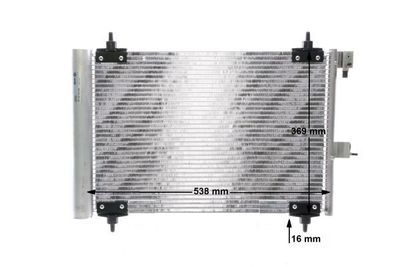 CONDENSATOR CLIMATIZARE MAHLE AC323000S 10