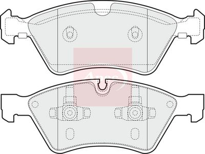 APEC Brake Pad Set, disc brake PAD1441