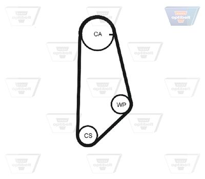 CUREA DE DISTRIBUTIE OPTIBELT ZRK1049 2