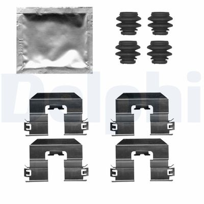 SET ACCESORII PLACUTE FRANA DELPHI LX0729