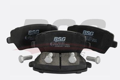 BSG BSG 63-200-018 Тормозные колодки и сигнализаторы  для DACIA LODGY (Дача Лодг)