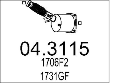 Katalizator MTS 04.3115