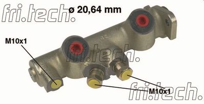 Главный тормозной цилиндр fri.tech. PF078 для RENAULT 4