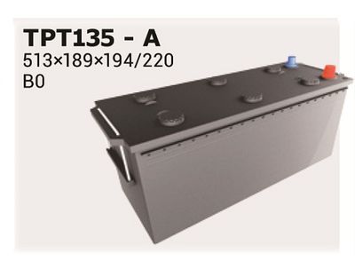 Стартерная аккумуляторная батарея IPSA TPT135 для MERCEDES-BENZ T2/LN1