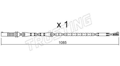 SENZOR DE AVERTIZARE UZURA PLACUTE DE FRANA TRUSTING SU284