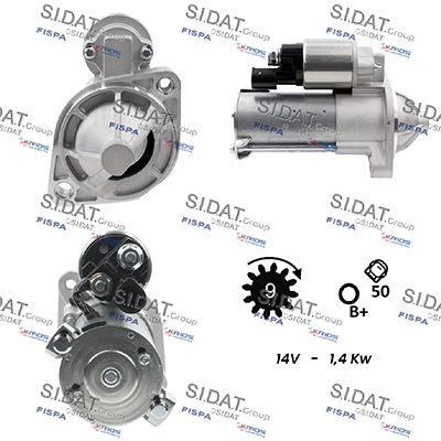 стартер SIDAT S12GN0979