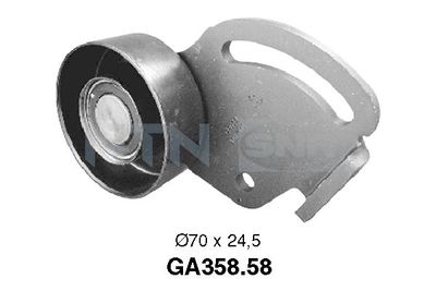 Rolka napinacza, pasek klinowy wielorowkowy SNR GA358.58