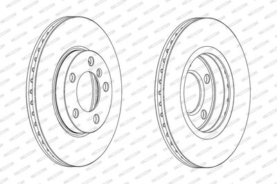 DISC FRANA FERODO DDF2122C 1
