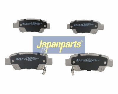JAPANPARTS Stabdžių trinkelių rinkinys, diskinis stabdys