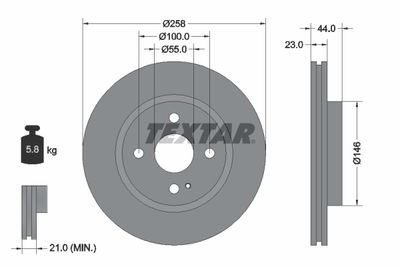 Brake Disc 92166803