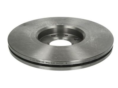 Brake disc Voor Links/Rechts past: ALFA ROMEO JUNIOR CITROEN C4, C4 GRAND PICASSO I, C4 I, C4 III, C4 PICASSO I, C4 X PEUGEOT 2008 II, 207, 208 II, 3008, 3008 I, 307 1.2-Electric 10.03-