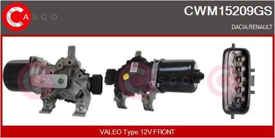 Motor stěračů CASCO CWM15209GS