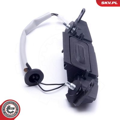 Jungiklis, galinių durų užraktas