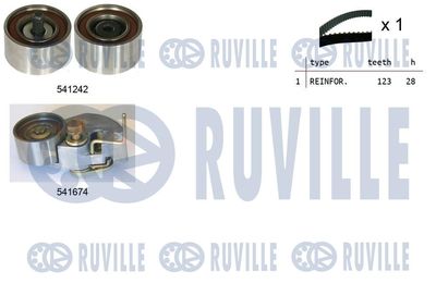 RUVILLE 550276 Комплект ГРМ  для HYUNDAI TRAJET (Хендай Тражет)