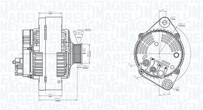 Alternator MAGNETI MARELLI 063731318010