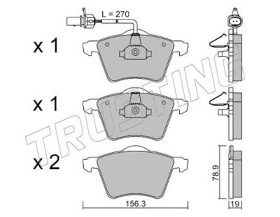 SET PLACUTE FRANA FRANA DISC TRUSTING 5660